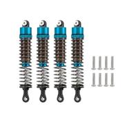 RC Shock Absorbers For Truggy For Buggy Monster Trucks 1/10 52mm-120mm 4pcs Oil Filled Shock Absorbers RC Road Trip Drift Car Upgrade Parts(Blue,95mm)