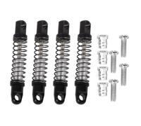 RC Shock Damper Compatible With Jimny 1/16 RC Car Upgrade Modification Replacement Spare Accessories Parts Metal For Spring Shock Absorber(Black)