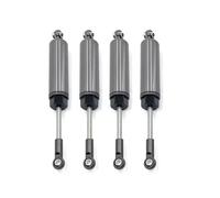 RC Shock Damper Compatible With Wltoys 104009 12402A A323 12409 RC Car Upgrade Replacement Accessories Parts Metal Oil Filled Shock Absorber(Gray)