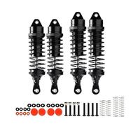 RC Shock Damper For Arrma For Vorteks For Blx 4WD 3S Ara4305V3 Ara330722 Ara330723 1/10 Front & Rear Shock Absorber DamperAluminum Rc Car Parts Replacement(Black)