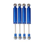 RC Shock Damper For Axial For SCX10 II RBX10 For Wraith For TRX4 For Redcat 1/10 4PCS 70/80/90/100/110mm Built-in For Spring Shock Absorber Damper RC Car Parts(Blue,100mm)