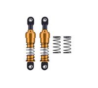 RC Shock Damper For Element For Capra For LCG For SCX10 For TRX4 V4 1/10 2pcs 75mm-115mm Big Bore Shocks With Oil Filled RC Car Parts Accessories Replacement Use(Yellow,75mm)