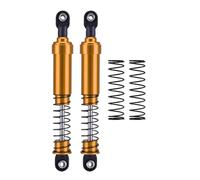RC Shock Damper For Element For Capra For LCG For SCX10 For TRX4 V4 1/10 2pcs 75mm-115mm Big Bore Shocks With Oil Filled RC Car Parts Accessories Replacement Use(Yellow,115mm)