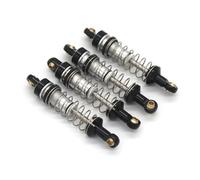 RC Shock Damper For Jjrc C8801 C8808 C8809 AX8560 For For TRX4M 1/18 4pcs Metal Po Accessories Shock Absorber RC Remote Control Car Parts Upgrade Replace Use(Black)
