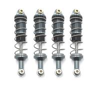 RC Shock Damper For MN For MN128 MN86 G500 1/12 4pcs Metal Upgrade Hydraulic Shock Absorber Rc Car Tracked Vehicle Parts And Accessories Upgrade Replacement Use(Gray)