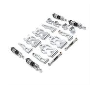 RC Shock Damper For SCY For Jjrc 1/16 Metal For Swing Arm Steering Cup Shock Absorber Set Of RC Car Tracked Vehicle Parts And Accessories Upgrade Replacement(Silver)