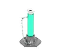 RC Simulation Jack 6T Adjustable Aluminum Alloy Lifting Jack for Remote Control Cars, Realistic Function RC Jack with Manual Height Adjustment for RC Vehicle Maintenance (Green)