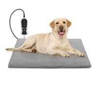 RC SLL Dog Heating Pad, Electric Warming Pads for Dogs Cats, Waterproof Pet Heating Pad with Smart Thermostat Switch, Puppy Heating Pad for Whelping Box(PVC,50 * 80 cm)