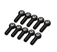 RC Spare Part For Axial For SCX10 II D90 D110 For Tamiya CC01 1/10 Metal M3/M4 Link Tie Rod End Ball Joint Ends RC Crawler Car Boat Airplane DIY Parts(M3 6)