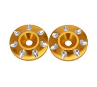 Rc Spare Parts For HSP 1/10 1/8 2pcs Metal Wing Mounting Tail Washer M3 Screw Gasket For RC Car Off Road For Buggy Short Course Truck(Gold)