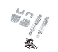 Rc Spare Parts For MN 82 For LC79 1/12 RC Car Metal Rear Axle Fixing Parts Shock Absorber Upgrade Accessories For Rc(Silver)