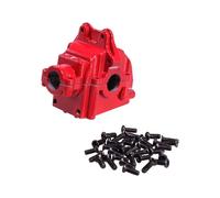 Rc Spare Parts For Wltoys 144016 144018 144010 124016 124019 144001 1Pcs Metal Gear Box Shell Differential Housing GearBox Upgrades Parts(Red)