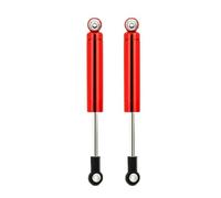 Rc Special Shock Absorber For Axial For SCX10 For TRAXXAS For TRX4 For Redcat Gen8 1/10 62 72 82 92 102mm 2piece Built-in For Spring Shock Absorber Oil Damper(Red,92mm)