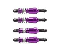 Rc Special Shock Absorber For Lcg Gspeed V3 For Scx10 For Trx4 For Gamde R1 1/10 75-115mm 4-Piece Shock Absorber Remote Control Crawler Upgrade(Purple,75mm)