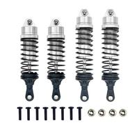 Rc Special Shock Absorber For Traxxas For Slash 4WD 2WD For Rustler For VXL For Stampede 1/10 RC Car Upgrade Part Metals Aluminum Front Rear Shocks Absorber(Silver)
