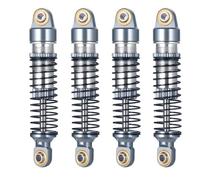 Rc Special Shock Absorber For Traxxas For TRX4M For Mustang For Defender K10 F150 1/18 4pcs Aluminum Shock Absorber Damper RC Track Car Upgrade Parts(Titanium)