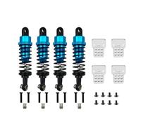 Rc Special Shock Absorber For WPL C14 C24 For MN D90 D91 MN99 99s 4Pcs Oil Filled Type Metal Shock Absorber With Shock Tower RC Car Adjustable Upgrade Parts(Grey SKY)