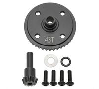 Rc-Specific Parts For Arrma For Kraton 6s For Notorious For Outcast 10-43t 1/8 1/7 Fireteam Gearbox Bevel Gear 43T And Input 10T RC Car Accessories