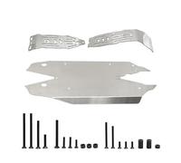 Rc-Specific Parts For Arrma For Mojave 4S 4X4 1/8 Metal Stainless Steel Chassis Protection Protector Skid Plate RC Car Upgrade Parts