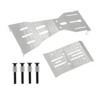 Rc-Specific Parts For Arrma Fury Mega 1/10 For Racing Stainless Steel Chassis Guard Skid Plate Upgrades Parts RC Crawler Car Accessories