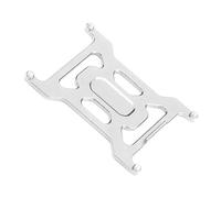 Rc-Specific Parts For LOSI For Micro-B 1/24 7075 Alloy With Limit Steps And Sunken Batter Holder Rc Repair Modify Upgrade Parts Accessories(Silver)