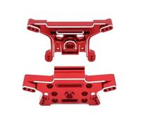Rc-Specific Parts For Mjx For Hyper Go 10208 V2 1/10 Metal Front And Rear Shock Tower Plate 10270B 10280B RC Car Upgrade Parts Accessories(Red)