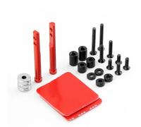 Rc-Specific Parts For Mst For Yokomo For Sakura For 3racing D5s D5 D5mr Yd-2 Yd2 Invisible Fixed Body Post RC Car Upgrade Parts Accessories(Red,Rear)