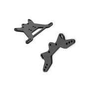 Rc-Specific Parts For Tamiya For TT-02B For TT02B 1/10 Carbon Fiber Front And Rear Shock Tower Plate RC Car Upgrade Parts Accessories