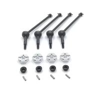 Rc-Specific Parts For WLtoys 144001 144002 124016 124017 124018 124019 Metal Before And After The Coupling CVD RC Car Accessories Upgrades Replacements Repairs(Silver)