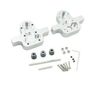 Rc-Specific Parts For WPL B14 B16 B24 B36 C14 C24 C34 MN90 MN91 MN45 MN99 1/16 1 Set Of All-Metal Transmission Gearbox Without Motor Rc Car Part Replacement(Silver)