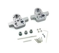 Rc-Specific Parts For WPL B14 B16 B24 B36 C14 C24 C34 MN90 MN91 MN45 MN99 1/16 1 Set Of All-Metal Transmission Gearbox Without Motor Rc Car Part Replacement(Gray)