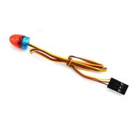 RC Spot Light For 1/10 RC Car Engineering Light For Spin Flicker Breathe Upgrade Accessories Replacement Parts(Red)
