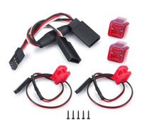 RC Spot Light For Axial For Scx24 Axi00005 For Gladiator 1/24 2pcs Rear Tail Light Set Rc Crawler Car Truck Model Accessories