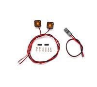 RC Spot Light For Tamiya For Trx4 For Defender For Bronco For Scx10 1/14 8x8mm 11x5mm Plastic Material Warning Profile Light Rc Tipper Cars Parts(Yellow 2)