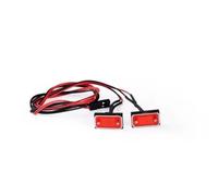 RC Spot Light For Traxxas For TRX-4 For SCX10 1:10 Turn Signal Side Indicator Lights Remote Control Car Upgrade Modification Parts(Red)
