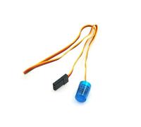 Rc Spotlight Strip For 1/10 Multi-function Flashing Rotating Light Bar Alarming Lamp RC Car Engineering Truck Upgrade Parts(Blue)
