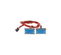 Rc Spotlight Strip For Axial For Scx10 For Trx4 For Defender D90 For Bronco 1/10 2pcs Turn Signal Indicator Signal Lights Rc Crawler Car(Blue)
