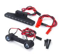 Rc Spotlight Strip For Mini E-Rveo 71076-3 1/16 For Super Lights Kit Front Rear Taillight Spotlight Lamp Bar Rc Car For Buggy Parts
