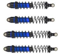 RC Spring Damper For Arrma For Senton For Granite For Vorteks For Typhon 3s For Blx Bigrock 4X4 1/10 4Pcs RC Front Rear Shocks Absorber Damper(Blue)
