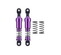 RC Spring Damper For Crawler For LCG For Capra For SCX10 For TRX4 Gspeed V4 For Element Comp Builds 1/10 RC 75 85 95 105 115mm Big Bore Shocks With Oil Filled(Purple 2pcs,85mm)