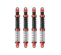 RC Spring Damper For SCX10 For TRX4 1/10 4pcs Set Oil Adjustable For Spring Shock Absorber Damper 75/85/95/105/115/125mm RC Car Truck Crawler(105mm 4Pcs)