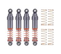 RC Spring Damper For TRX-4M For Bronco For Defender 1/18 52mm Aluminum Bore Shocks Absorbers Damper With Oil Filled RC Crawler Upgrade Parts(Titanium 4Pcs)