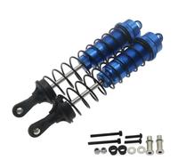 RC Spring Damper For VRX Octane VETTA Karoo FTX Outlaw Rc For Hobby Model Car 1-10 Alloy 2pcs Complete Rear Shock Upgraded Hop-up Parts(Navy blue)