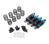 RC Spring Damper For Yeah For Racing 1/10 RC Touring Car Bbg 0055 Aluminum Big Bore Go 55mm Damper SET 4PCS Repair Upgrade Accessories Replacement Parts(Blue)