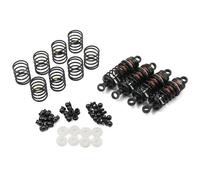 RC Spring Damper For Yeah For Racing 1/10 RC Touring Car Bbg 0055 Aluminum Big Bore Go 55mm Damper SET 4PCS Repair Upgrade Accessories Replacement Parts(Black)