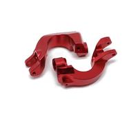 RC Steering Cup Models For Arrma 3S For Granite For Senton For Vorteks Big For Rock 1/10 For Typhon 1/8 C-Hubs+Steering Block+Rear Axle Base RC Car(Red,C-Hubs)