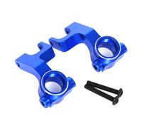 RC Steering Cup Models For Arrma For Gorgon 4X2 2WD 1/10 Aluminum Alloy Front Steering Cup Set RC Monster Truck Car Upgrade Parts(Blue)