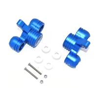 RC Steering Cup Models For Arrma For Kraton For Outcast EXB 8S 1/5 Metal Front Steering Cup Steering Knuckles ARA330558 Monster Truck RC Car Parts(Blue)