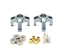 RC Steering Cup Models For FMS FCX24M For Camel D90 D110 For Defender Discovered 1/24 Front Rear Axle C Servo Fixing For Seat RC Car Parts(Silver,Steering Cup)