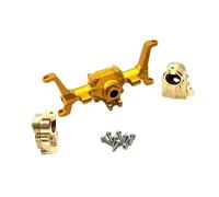 RC Steering Cup Models For FMS For FCX24 XiaoQi 1/24 Metal CNC Front Axle Housing Steering Cup RC Car Upgrade Accessories Replace Modify Parts(Yellow)